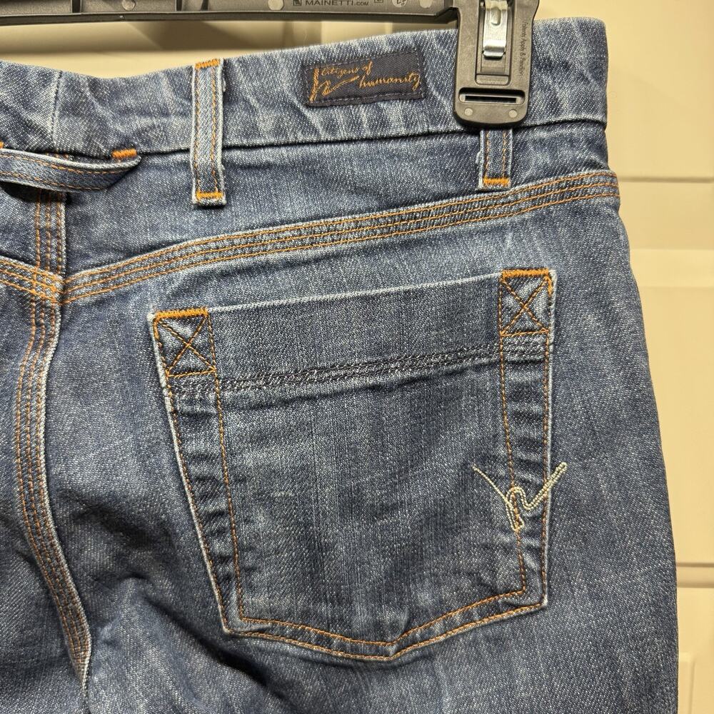 Citizens of Humanity Straight Low Rise Cropped Jeans Womens Size 27 - Picture 6 of 8